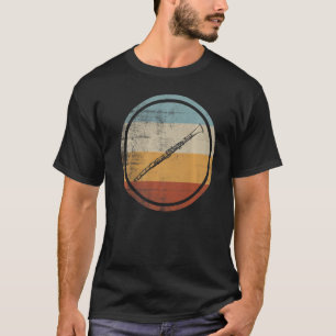 Retro Vintage Clarinet For Musicians Clarinetist T-Shirt