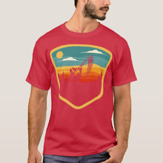 Retro Vintage Clay Trap Shooting T-Shirt