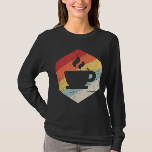 Retro Vintage Coffee Lover  Coffee Store Owner Gi T_Shirt