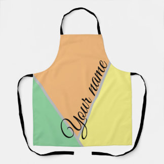 Retro Vintage Colours Apron