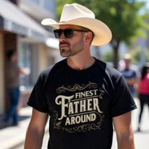 Retro Vintage Cool Elegant Typography Father Quote