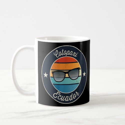 Retro Vintage Cotopaxi Ecuador Vacation Souvenir  Coffee Mug