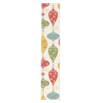 Retro Vintage Country Christmas Holiday Medium Table Runner by All_About_Christmas at Zazzle