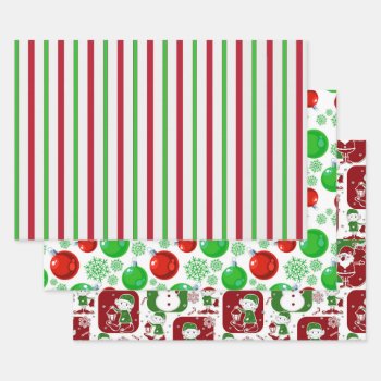 Retro Vintage Country Christmas Holiday Wrapping Paper Sheets by All_About_Christmas at Zazzle