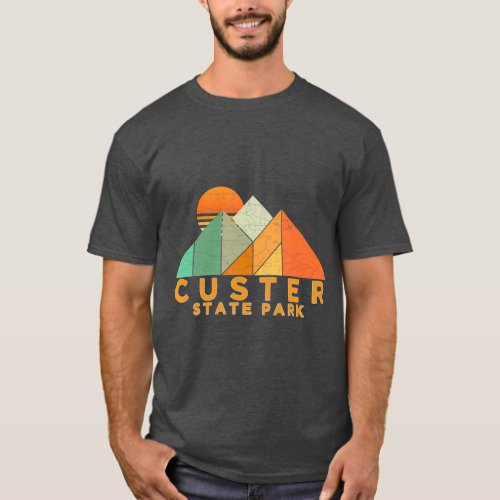 Retro Vintage Custer State Park T_Shirt