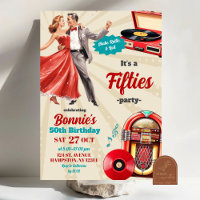Retro Vintage Dance Fifties Adult Party