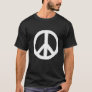Retro Vintage Distressed Design Peace Sign Hand Dr T-Shirt