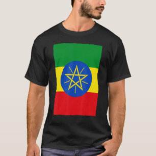Retro Vintage Ethiopian National Flag Ethiopia T-Shirt