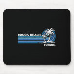 Retro Vintage Family Vacation Florida Cocoa Beach  Mouse Pad<br><div class="desc">Retro Vintage Family Vacation Florida Cocoa Beach</div>
