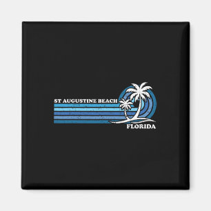 Retro Vintage Family Vacation Florida St. Augustin Magnet