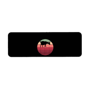 Retro Vintage Farmer Farm Animal Goat Lover Gifts Label