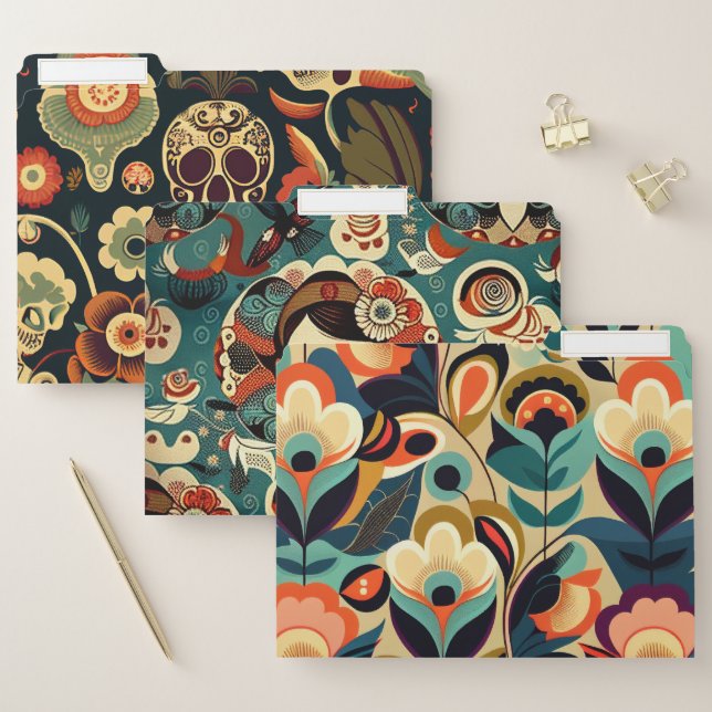 Retro Vintage Folders (Set)