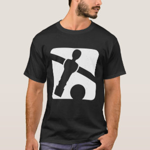 Retro Vintage Foosball Player Table Football Table T-Shirt