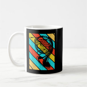 Retro Vintage French Horn Music Band4 Coffee Mug