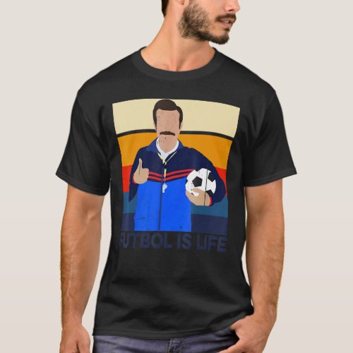 Retro Vintage Futbol Is Life Essential T_Shirt
