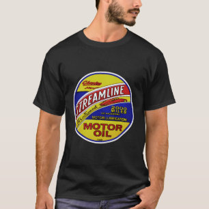 Retro Vintage Gas Streamline Motor Oil Car Bikes G T-Shirt