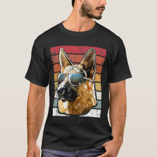 Retro Vintage German Shepherd German Shepherd Dog T-Shirt