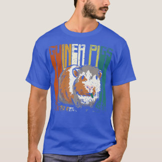 Retro Vintage Guinea Pigs Premium 5193 T-Shirt