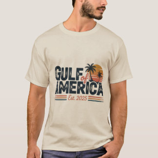 Retro Vintage Gulf of America & Gulf of Mexico T-S T-Shirt