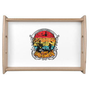 Retro Vintage Halloween - Vintage Halloween Serving Tray