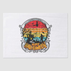 Retro Vintage Halloween - Vintage Halloween Tissue Paper