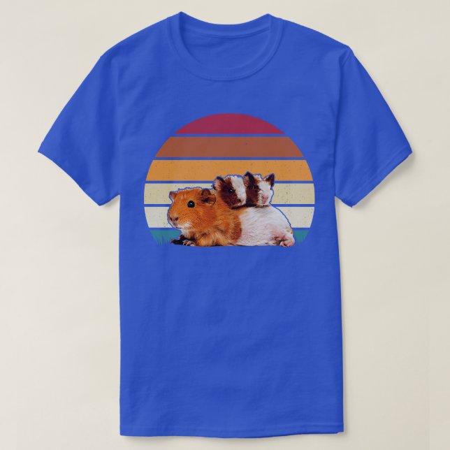 Retro Vintage Hamster Animal Lover T-Shirt (Design Front)