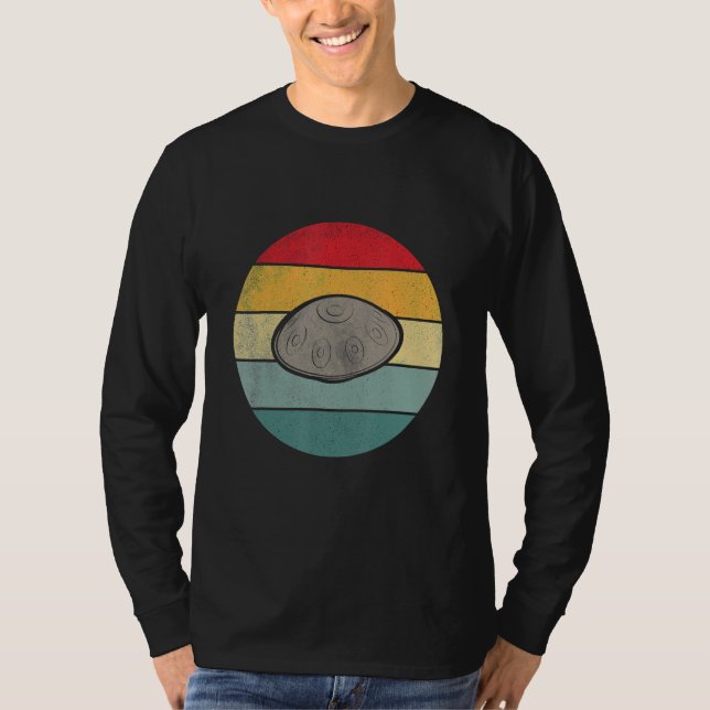 Retro Vintage Handpan T-Shirt (Front)