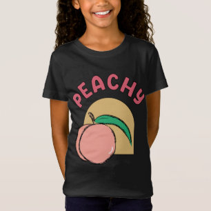 Retro Vintage Hippie Chic Cute - Fruit Peachy Grap T-Shirt
