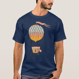 Retro Vintage Hot Air Balloon Gifts T-Shirt