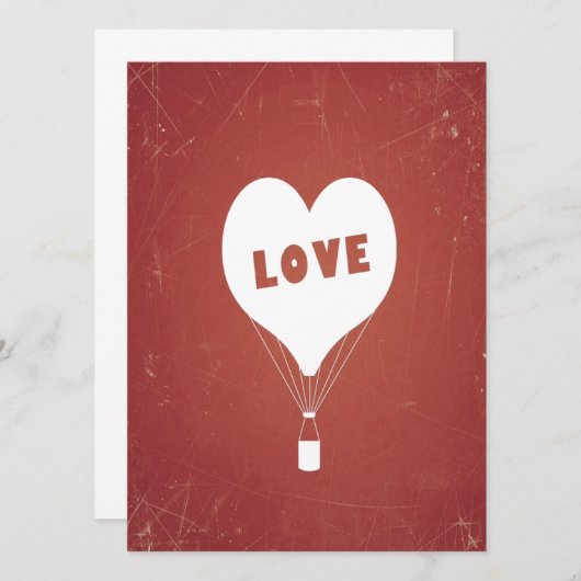 Retro Vintage Hot Air Balloon Pattern (Front/Back)