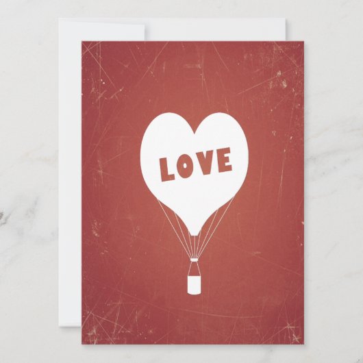 Retro Vintage Hot Air Balloon Pattern (Front)