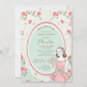 Retro Vintage Housewife 50's Bridal Shower Invitation (Front)
