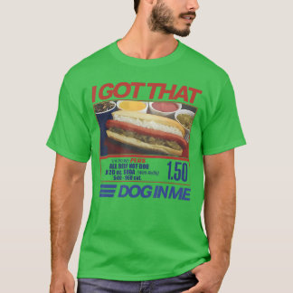 Retro Vintage I Gothat Dog In Me Funny Hotdog Men T-Shirt