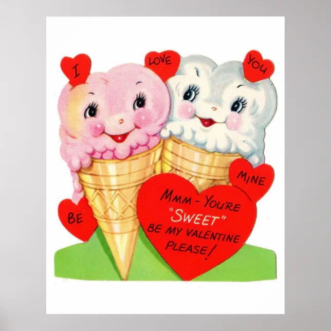 Débardeur Femme H&M 'I Love You Ice Cream' Gris - Taille 4, Occasion Très Bon état