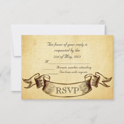 Retro Vintage II Custom Invites