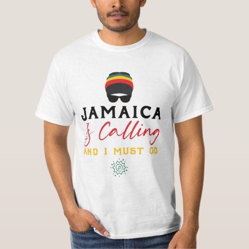 Retro Vintage Jamaican travel trips wall art  T_Shirt