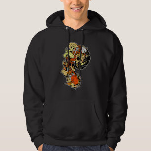 Retro Vintage Japanese Koi Fish Hoodie