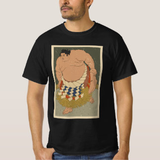 Retro Vintage Japanese Sumo Wrestler T-Shirt
