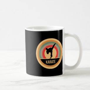 Retro Vintage Karate Gift For Karateka And Martial Coffee Mug