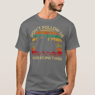 Retro Vintage kayaking canoe River rafting funny G T-Shirt
