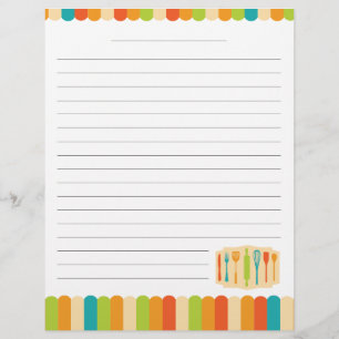 Retro Vintage Kitchen Cooking Utensils Recipe