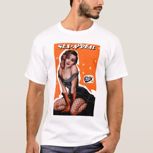 Retro Vintage Kitsch German Pin Up T_Shirt