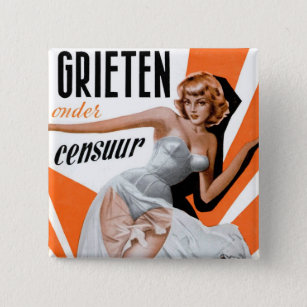 Retro Vintage Kitsch Pin Up 60s Dutch Chicks