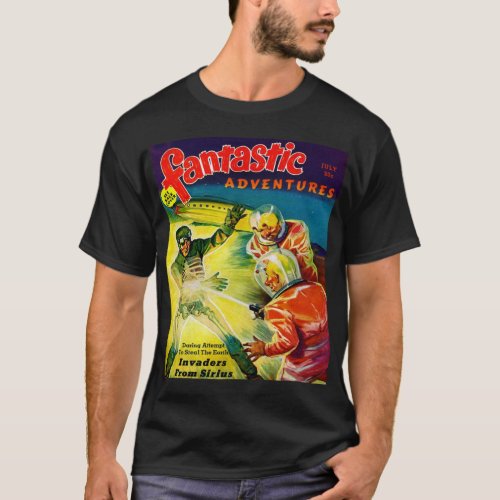 Retro Vintage Kitsch Sci Fi Pulp Fantastic Mag