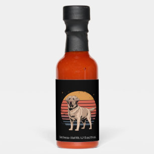 Retro Vintage Labrador Retriever Dog Lover Gifts Hot Sauces