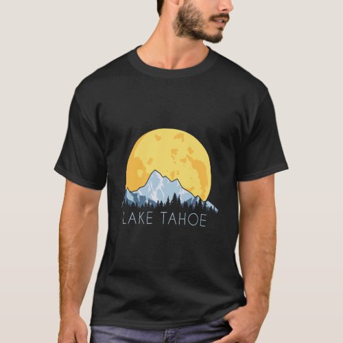 Retro Vintage Lake Tahoe T_Shirt