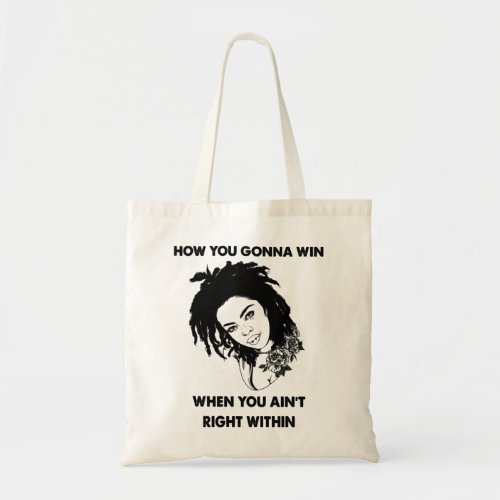 Retro Vintage Lauryn Great Hil Female Rapper Gifts Tote Bag