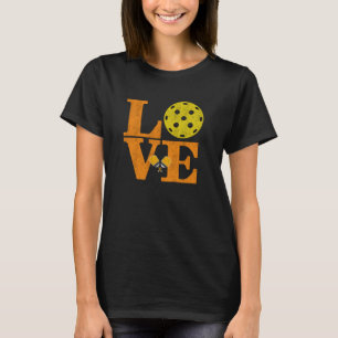 Retro Vintage Love Pickleball Shirt - Classic Tee