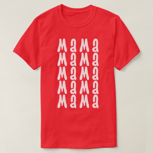 Retro Vintage Mama 12 T-Shirt (Design Front)