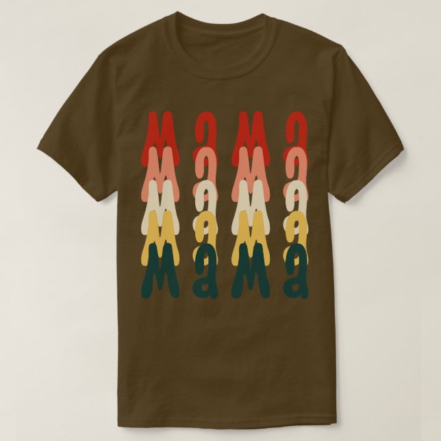 Retro Vintage Mama 17 T-Shirt (Design Front)